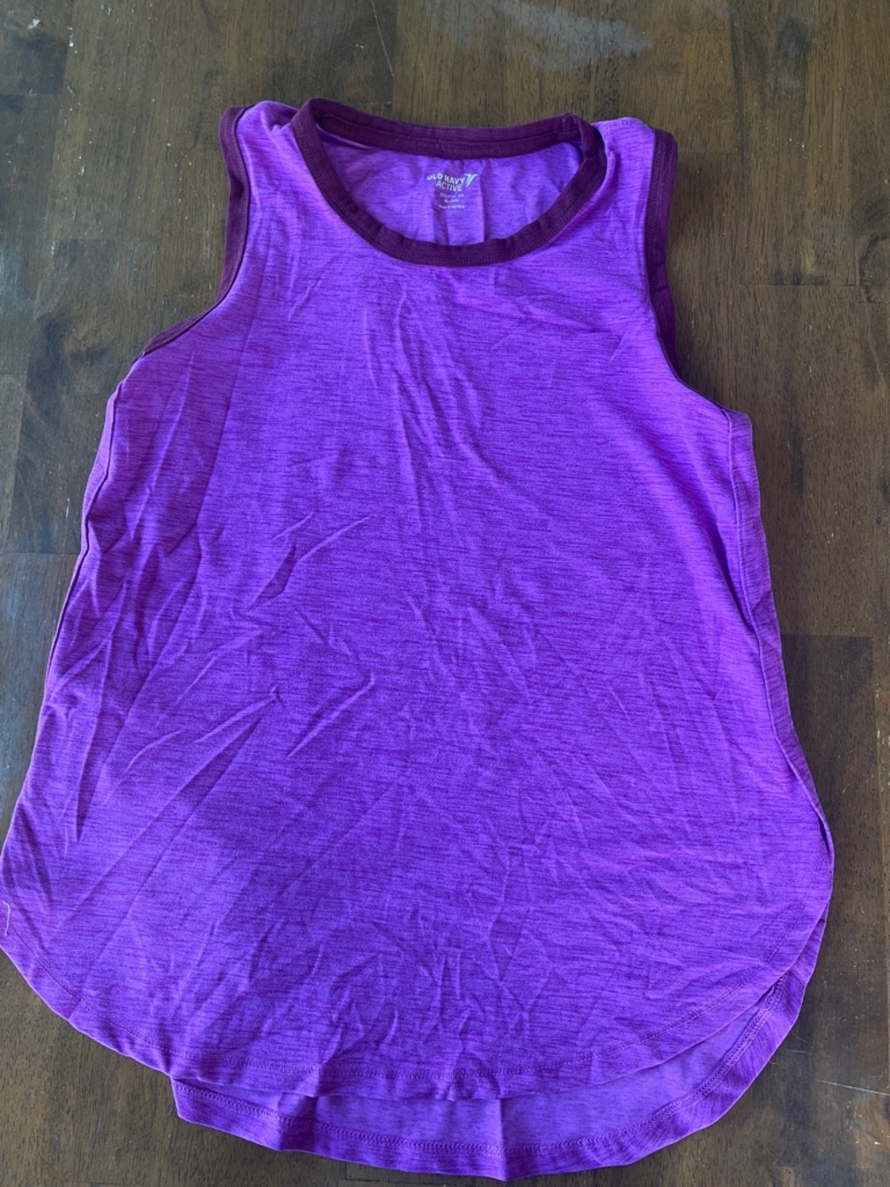 Old Navy Purple Tank Top with Dark Trim